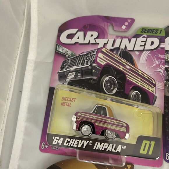 Car Tuned Series 1 Full Set of 8  Die cast Cars 1:64 New Sealed Box - Picture 6 of 13